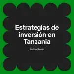 Estrategias de inversión en Tanzania