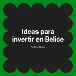 Ideas para invertir en Belice
