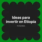 Ideas para invertir en Etiopía