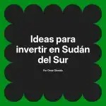 Ideas para invertir en Sudán del Sur