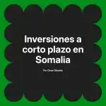 Inversiones a corto plazo en Somalia
