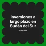 Inversiones a largo plazo en Sudán del Sur