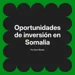 Oportunidades de inversión en Somalia