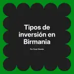 Tipos de inversión en Birmania