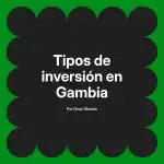 Tipos de inversión en Gambia