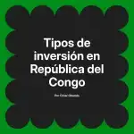 Tipos de inversión en República del Congo