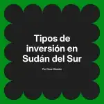 Tipos de inversión en Sudán del Sur