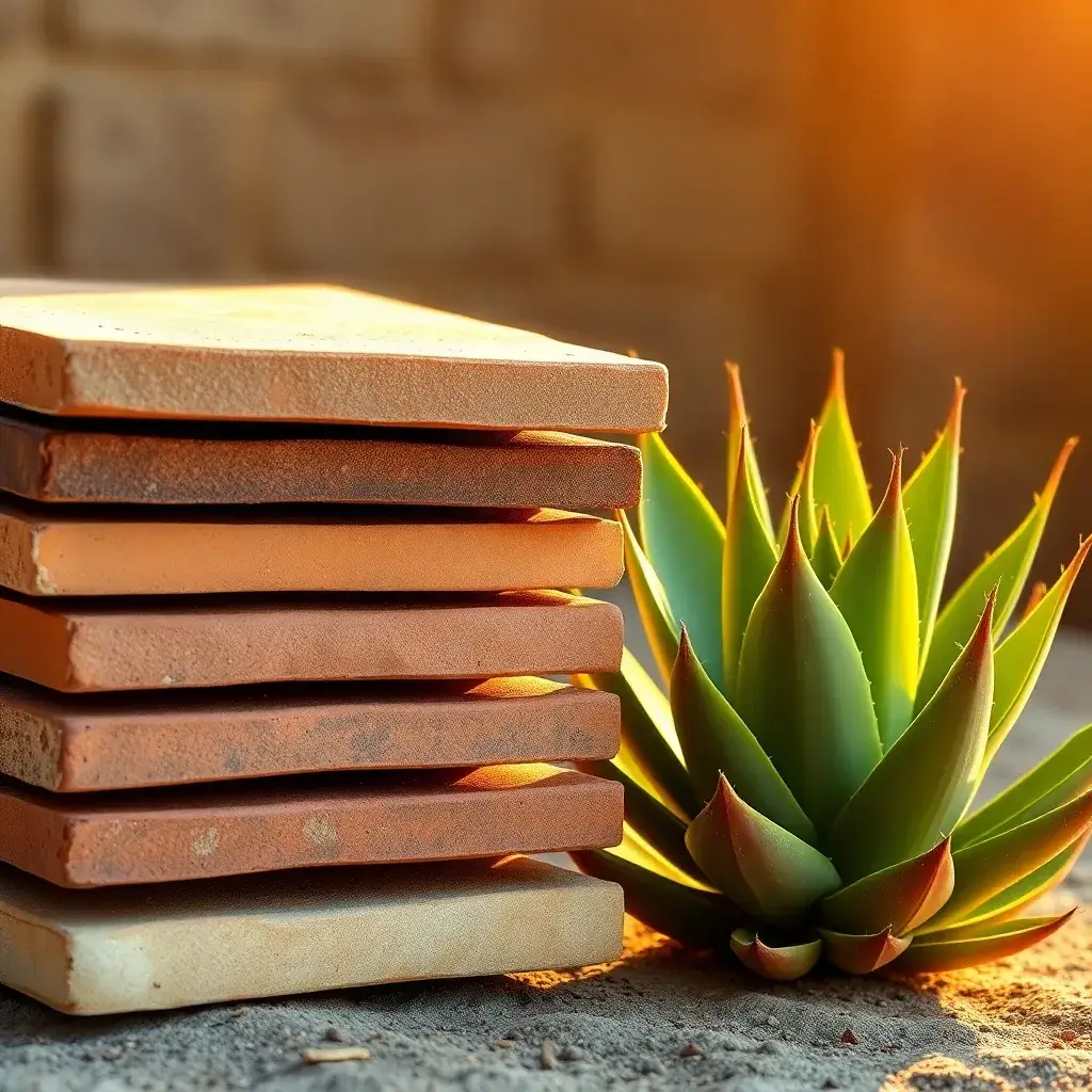 Tejas mexicanas y agave bajo el sol. Inversión y crecimiento, fibra monterrey dividendos en México.