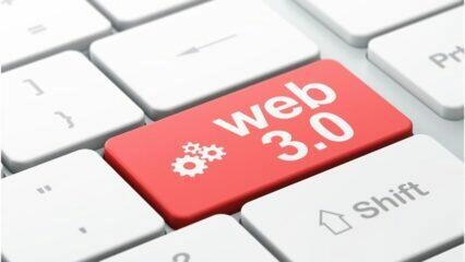 Botón rojo del teclado: Web 3.0