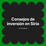 Consejos de inversión en Siria