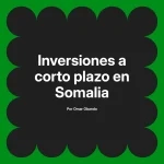 Inversiones a corto plazo en Somalia