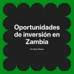 Oportunidades de inversión en Zambia