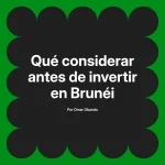 Qué considerar antes de invertir en Brunéi