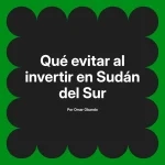 Qué evitar al invertir en Sudán del Sur