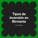 Tipos de inversión en Birmania