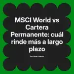 MSCI World vs Cartera Permanente: cuál rinde más a largo plazo